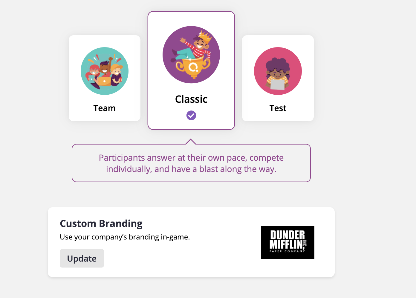 Adding Logo and Custom Background on Quizizz – Quizizz for Work